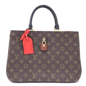 Louis Vuitton Mille-feuille Handbag Bag Monogram Black Brown